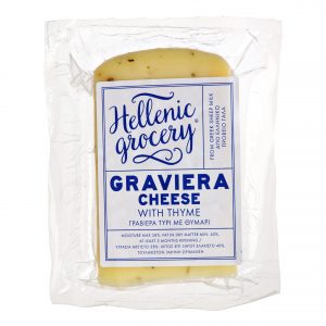 graviera gruyere cheese with thyme