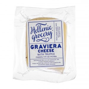 graviera gruyere cheese with truffle