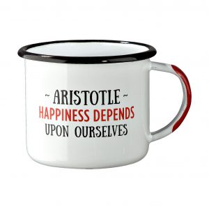 enamel mug Aristotle Spitiko