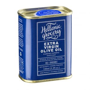 extra virgin olive oil blue tin small
