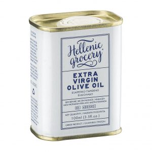 extra virgin olive oil white tin small